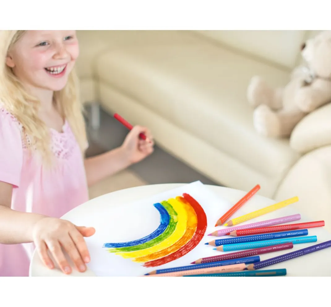 Kinder Faber-Castell Stifte & Marker|Weitere Geschenkideen Für Kinder>Buntstifte "Jumbo Grip"