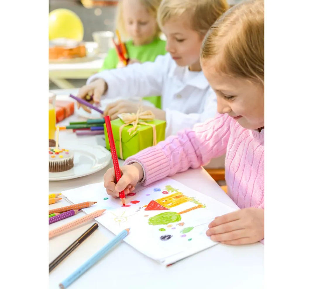 Kinder Faber-Castell Stifte & Marker|Weitere Geschenkideen Für Kinder>Buntstifte "Jumbo Grip"