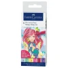 Faber-Castell Mangas Zeichnen|Farbsets>Pitt Artist Pen Manga Shôjo Set, 6 Stifte