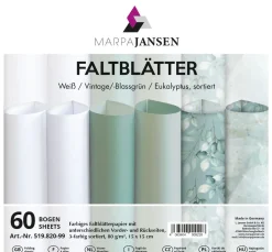 MarpaJansen Falt- & Origamipapier|Origami & Papier Falten>Faltblätter "Eukalyptus"