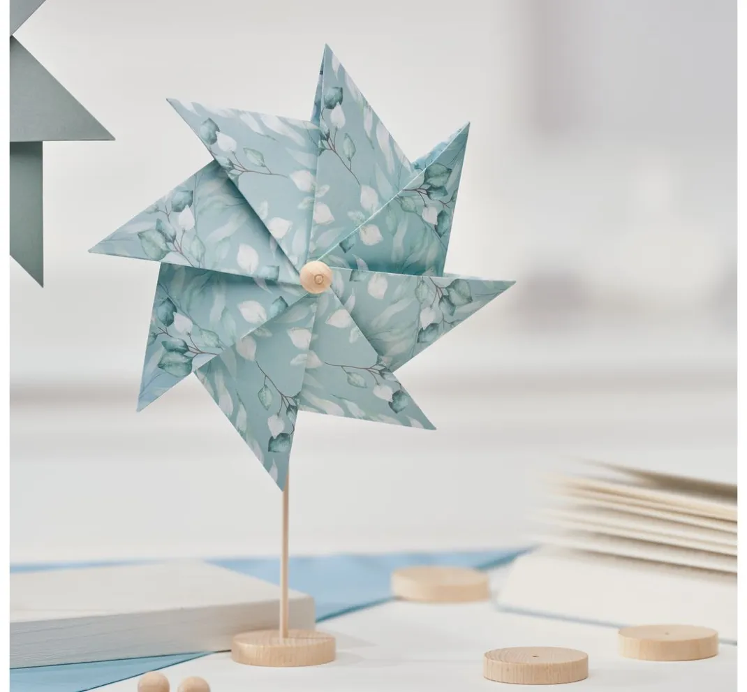 MarpaJansen Falt- & Origamipapier|Origami & Papier Falten>Faltblätter "Eukalyptus"