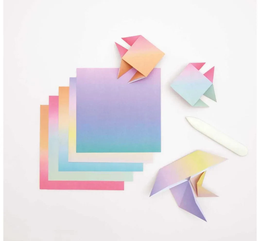 Kinder Rico Design Papier|Origami & Papier Falten>Faltblätter "Farbverlauf"