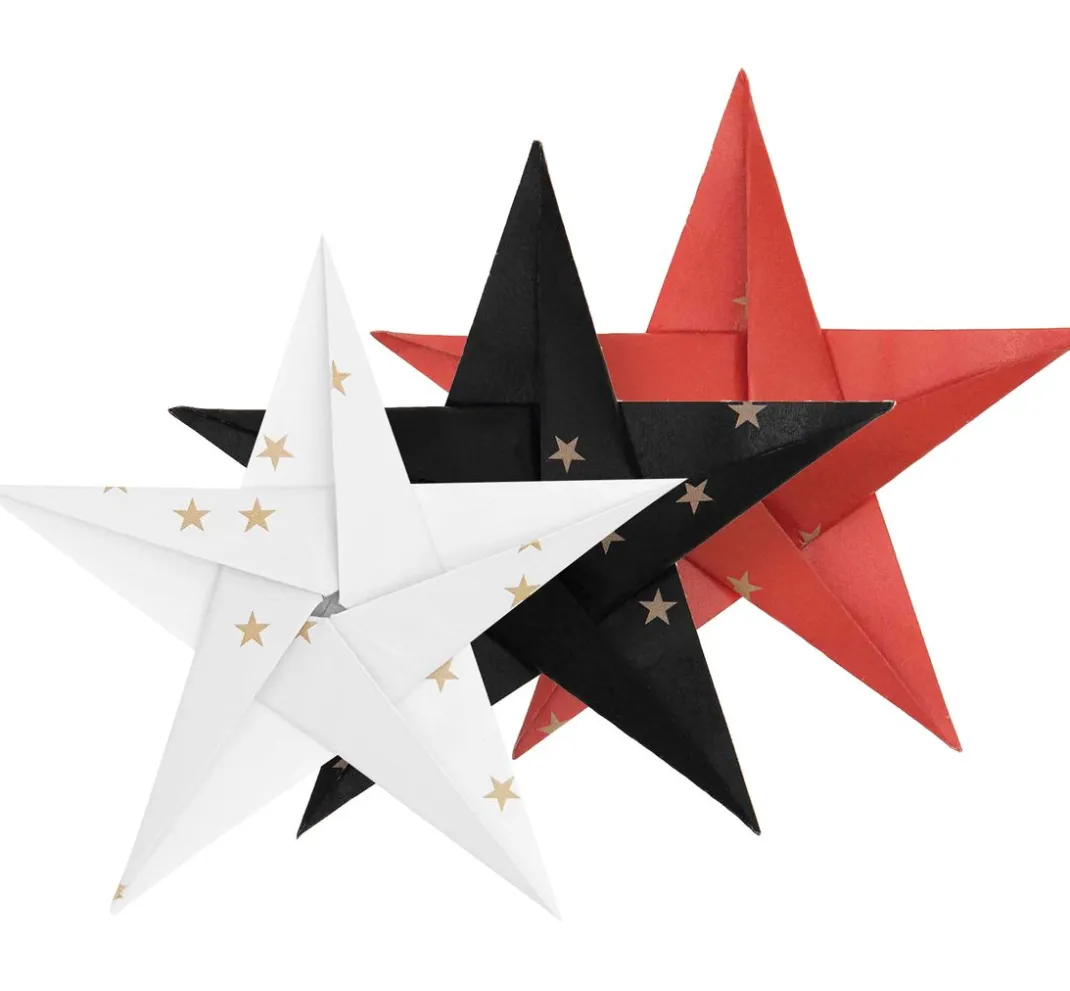 Rico Design Origami & Papier Falten|Falt- & Origamipapier>Faltblätter "Goldsterne"