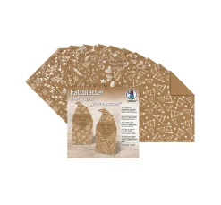 URSUS Kraftpapier & -Karton|Origami & Papier Falten>Faltblätter "Kraftpapier Weihnachten"