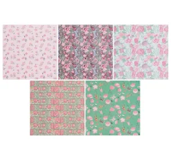 Rico Design Origami & Papier Falten|Falt- & Origamipapier>Faltblätter "La Vie En Rose"