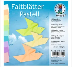 URSUS Origami & Papier Falten|Falt- & Origamipapier>Faltblätter "Pastell"