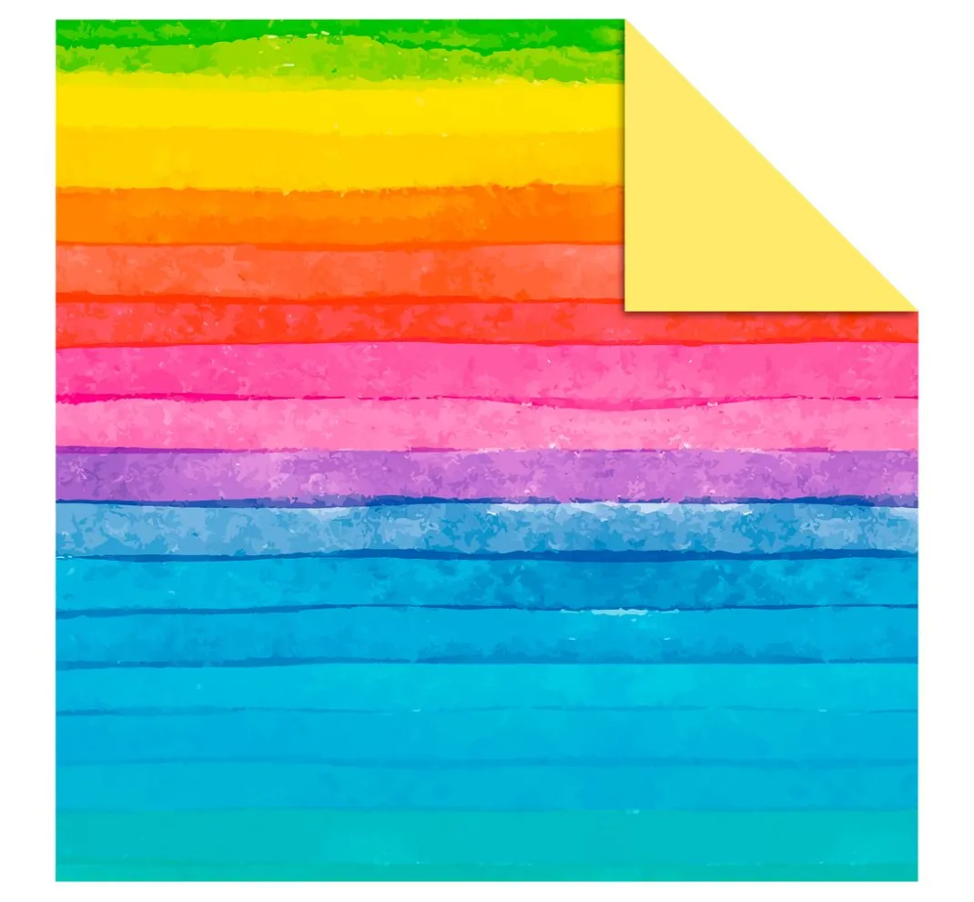 URSUS Origami & Papier Falten|Falt- & Origamipapier>Faltblätter "Rainbow Collection"