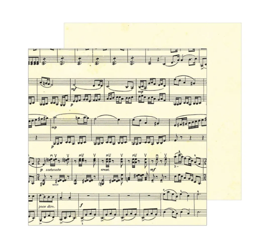 MarpaJansen Origami & Papier Falten|Falt- & Origamipapier>Faltblätter "Text und Noten"