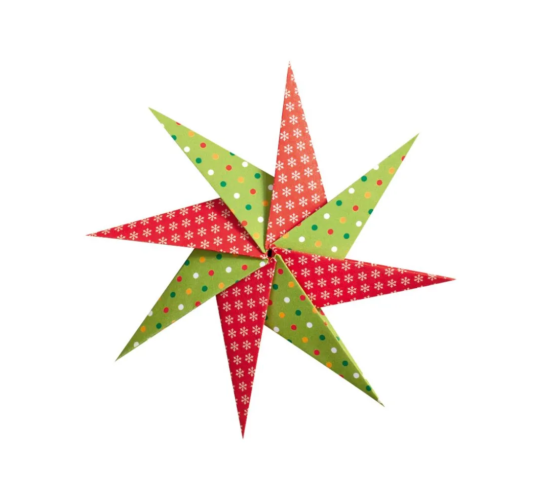 folia Falt- & Origamipapier|Origami & Papier Falten>Faltblätter "Weihnachten", gemustert