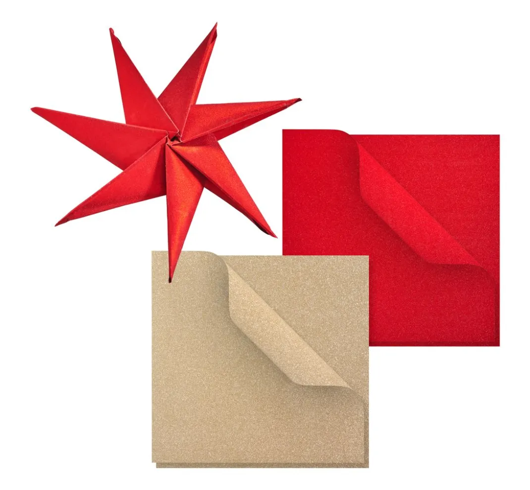 Gebrüder Bertels Origami & Papier Falten|Falt- & Origamipapier>Faltpapier "Glitter-Mix"