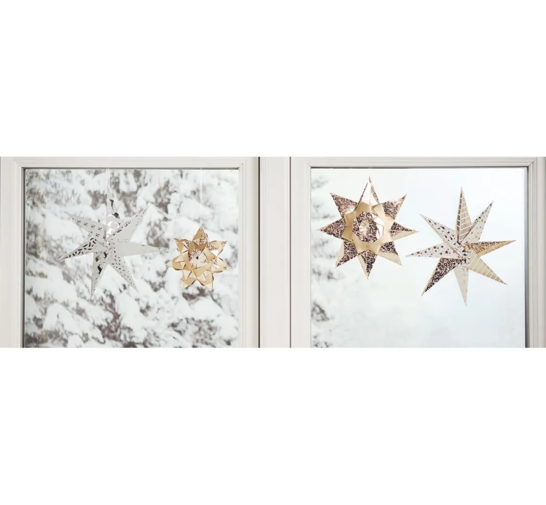Gebrüder Bertels Falt- & Origamipapier|Origami & Papier Falten>Faltpapier "Golden X-Mas"