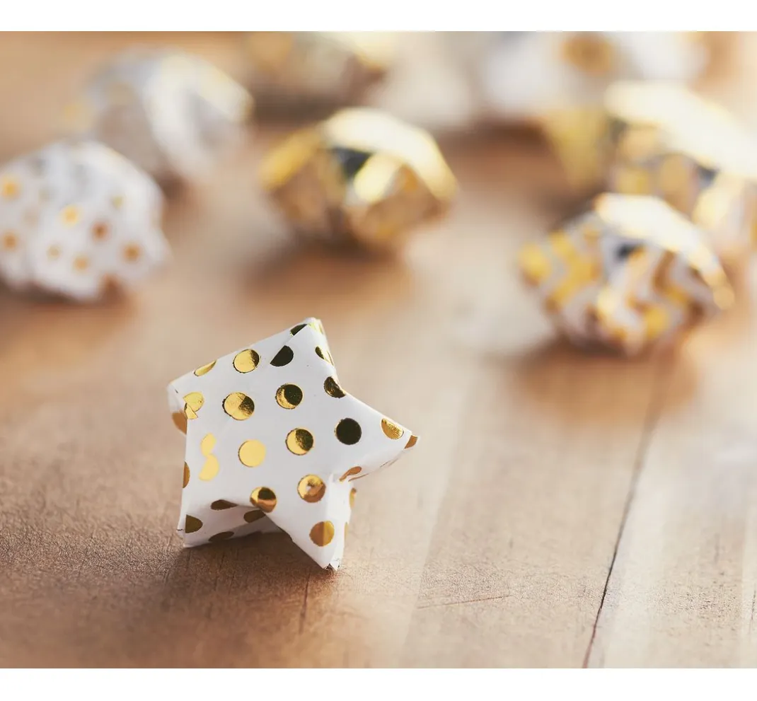 Gebrüder Bertels Falt- & Origamipapier|Origami & Papier Falten>Faltpapier "Golden X-Mas"