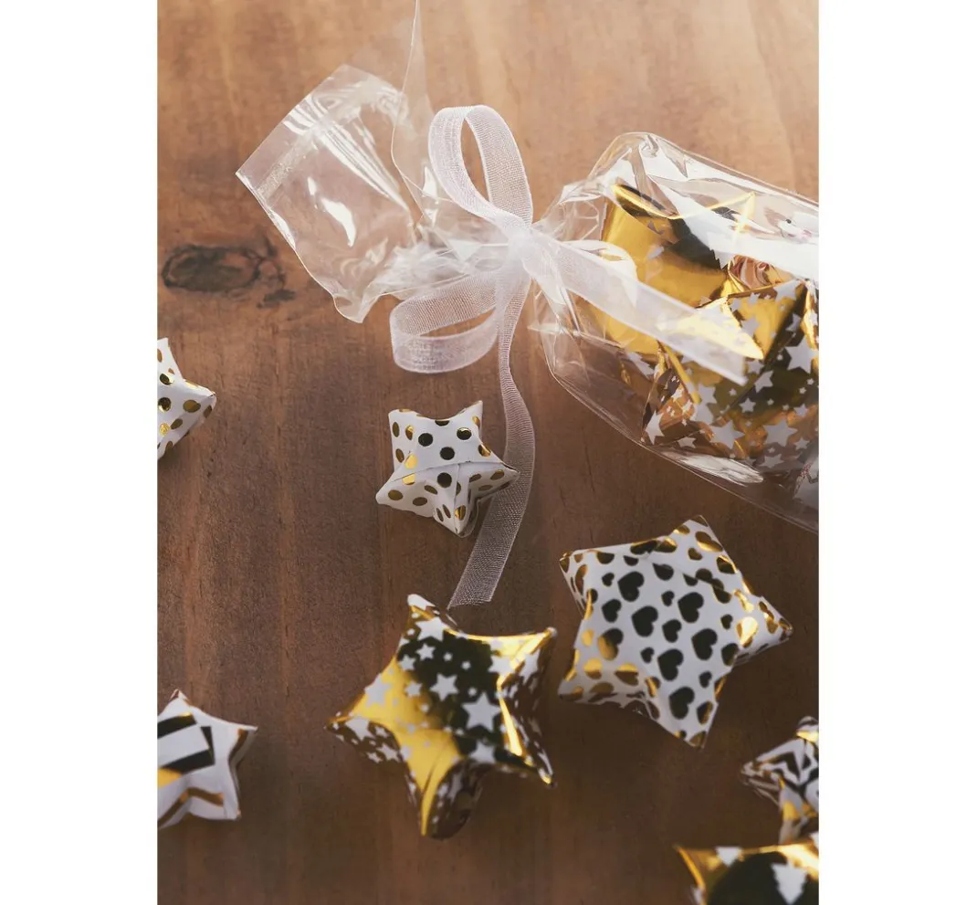 Gebrüder Bertels Falt- & Origamipapier|Origami & Papier Falten>Faltpapier "Golden X-Mas"
