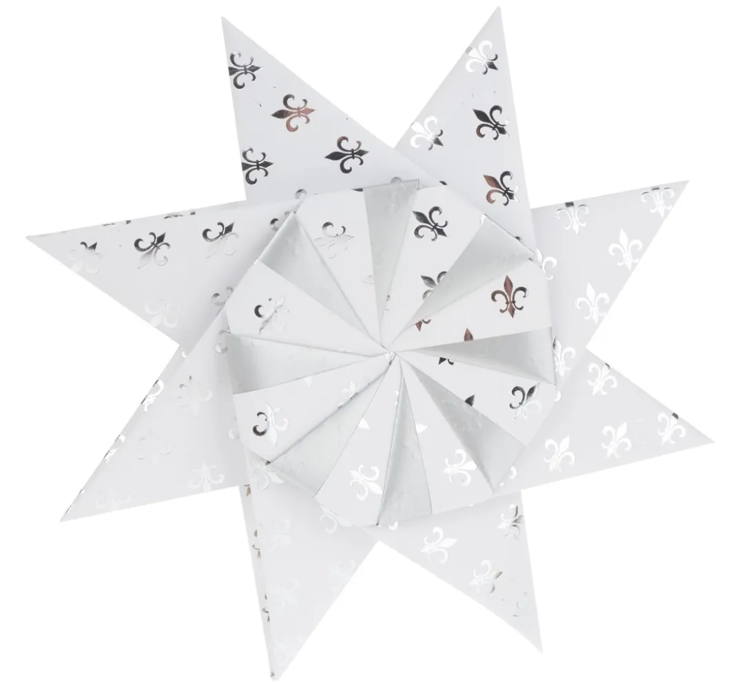 Gebrüder Bertels Falt- & Origamipapier|Origami & Papier Falten>Faltpapier "Silver X-Mas"