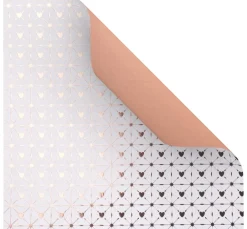 Gebrüder Bertels Falt- & Origamipapier|Origami & Papier Falten>Faltpapier "X-Mas Roségold"