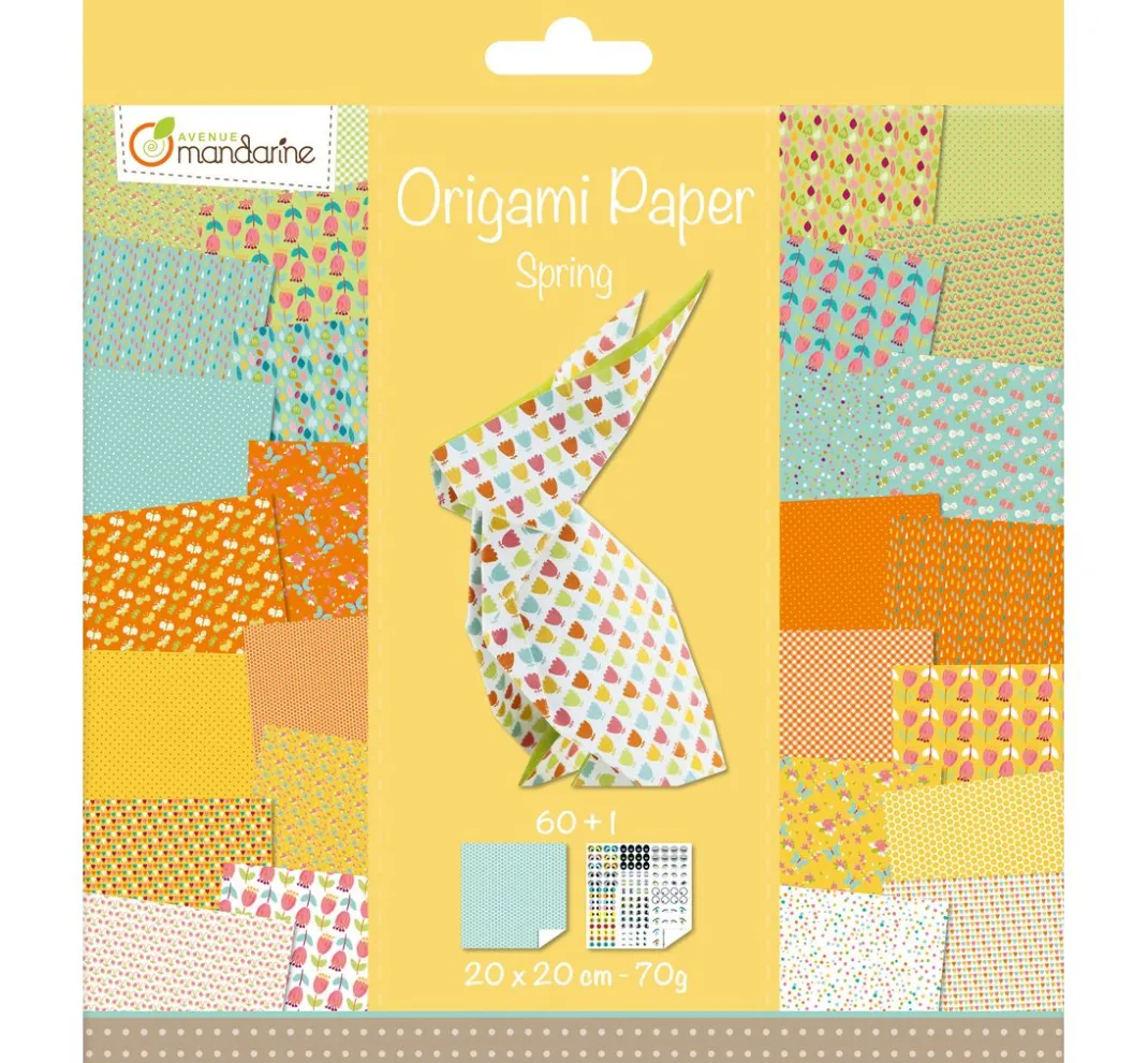 Kinder My Mandarine Weitere Geschenkideen Für Kinder|Papier>Faltpapier-Sortiment "Spring"