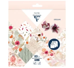 Clairefontaine Origami & Papier Falten|Falt- & Origamipapier>Faltpapier-Sortiment "Trockenblumen"