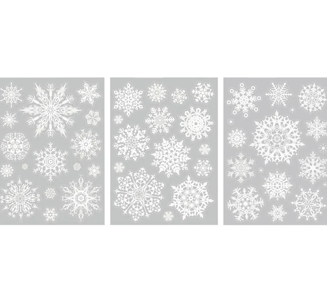 Heyda Bastelfolie|Selbstklebende Bastelfolie>Fenster Sticker "Kristalle"