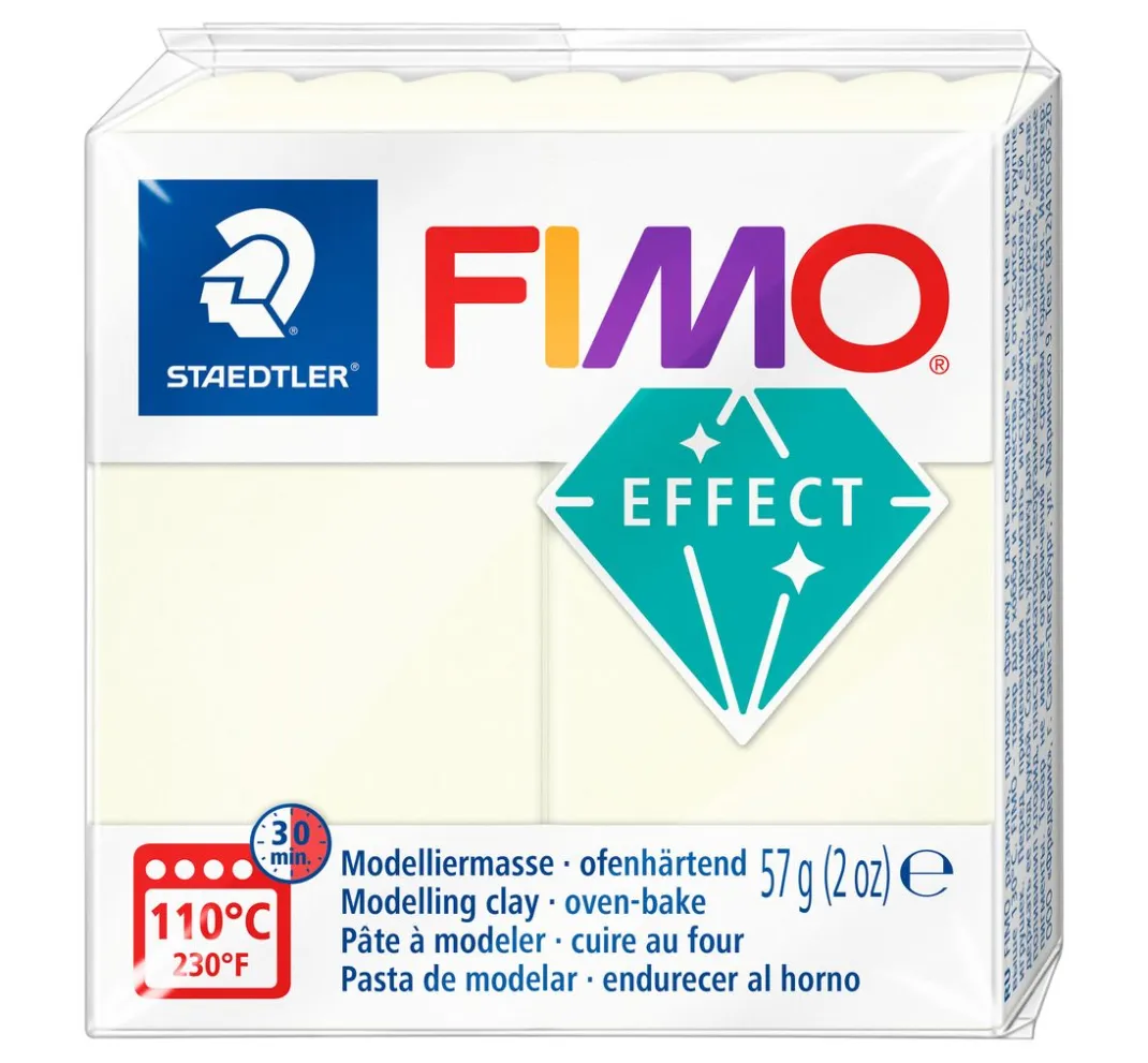 Kinder FIMO Modelliermasse|Modellieren>Effect 8010 "Nachtleuchtend"