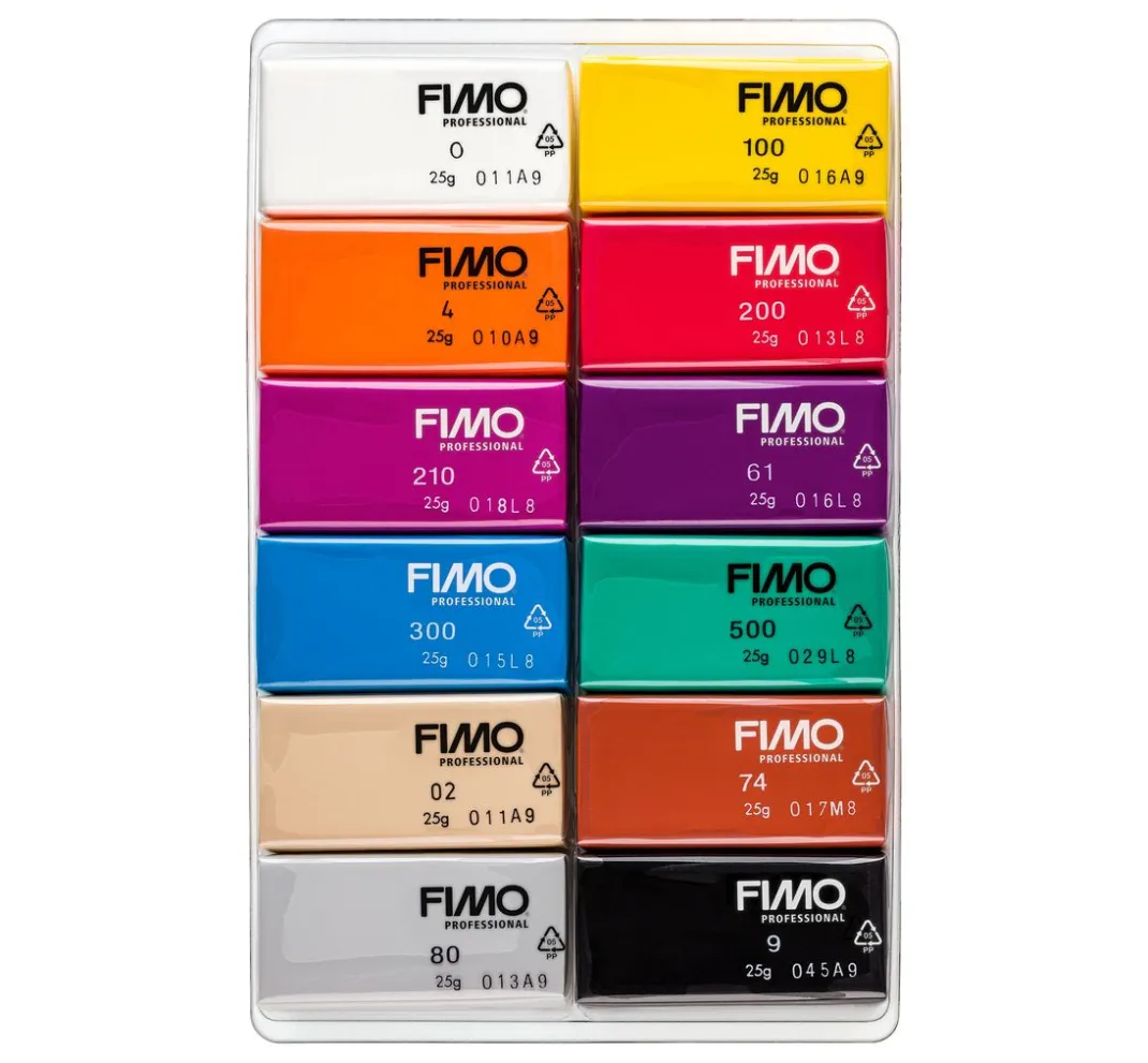 FIMO Sets|Modellieren>Professional Materialpackung "Basic"
