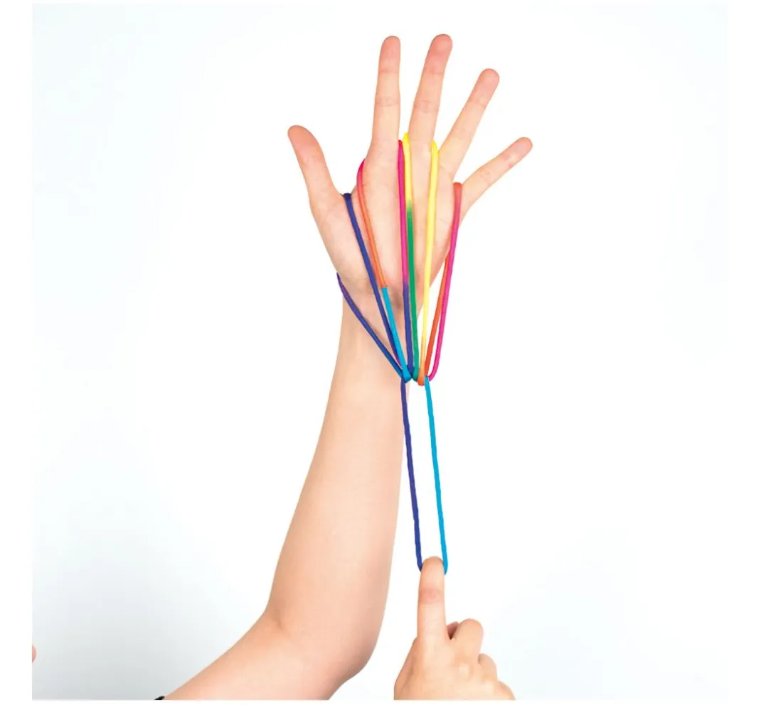 Kinder folia Weitere Geschenkideen Für Kinder>Finger Twist, Regenbogen