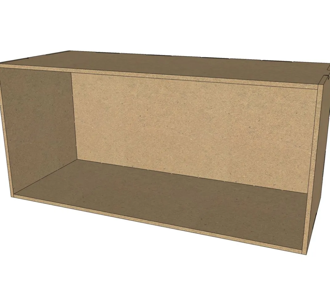 Pronty Crafts Holz, Mdf & Pappmaché>Flexio "Box", 5-teilig, MDF-Holz