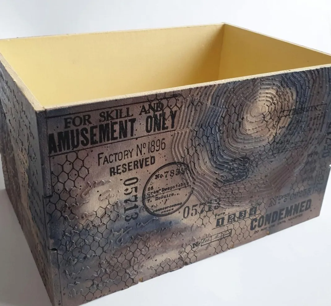 Pronty Crafts Holz, Mdf & Pappmaché>Flexio "Box", 5-teilig, MDF-Holz