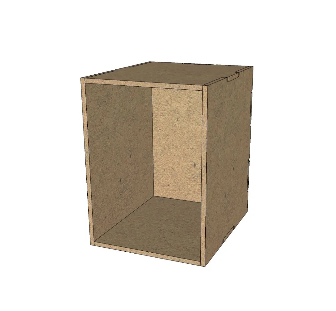 Pronty Crafts Holz, Mdf & Pappmaché>Flexio "Box", 5-teilig, MDF-Holz