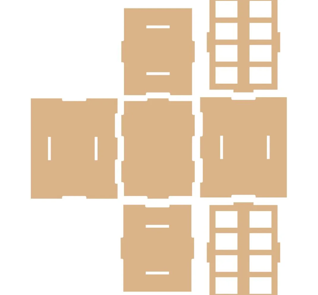 Pronty Crafts Holz, Mdf & Pappmaché>Flexio "Stiftebox"