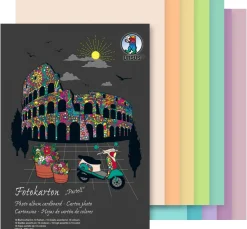 Kinder URSUS Tonpapier & Fotokarton|Papier>Fotokarton-Block "Pastell"