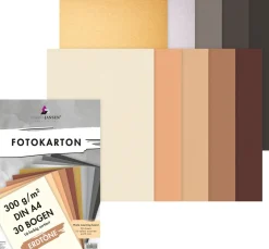 Kinder MarpaJansen Papier|Tonpapier & Fotokarton>Fotokarton-Sortierung "Erdtöne"