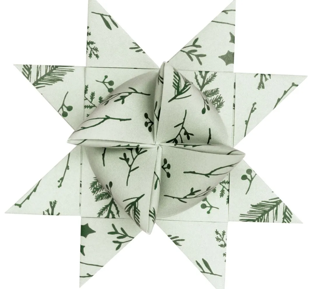Rico Design Origami & Papier Falten|Papierstreifen>Fröbelsterne "Nostalgic Christmas"