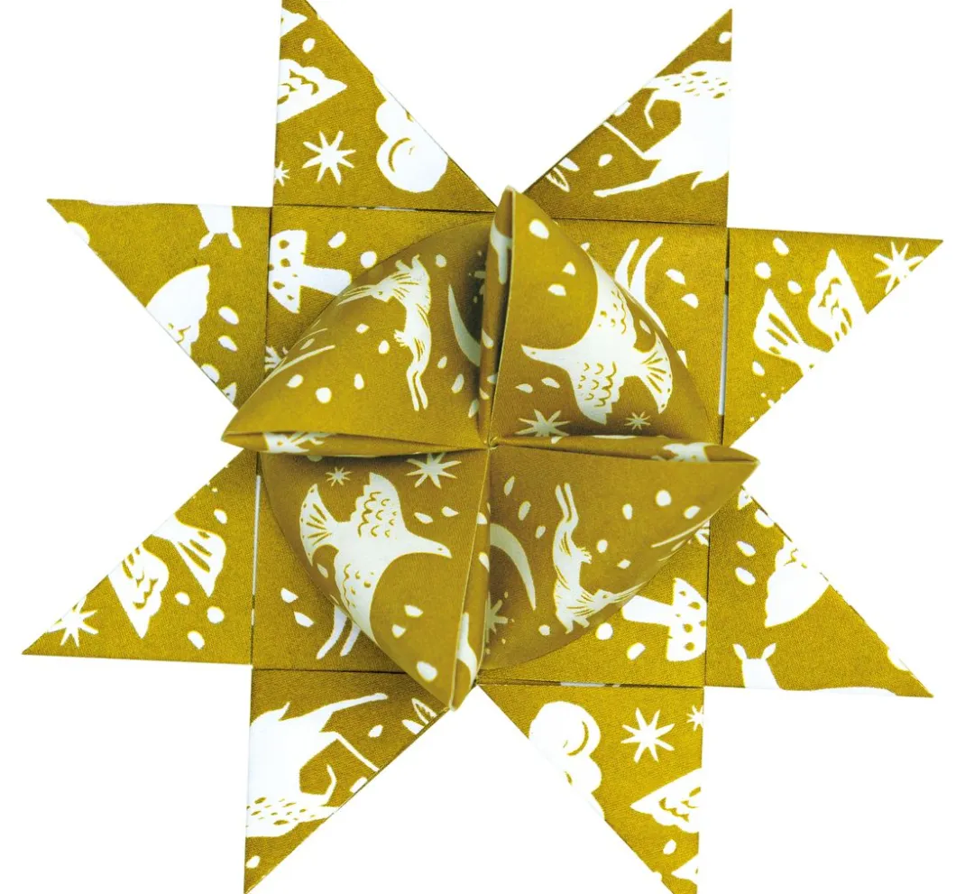 Rico Design Origami & Papier Falten|Papierstreifen>Fröbelsterne "Nostalgic Christmas"