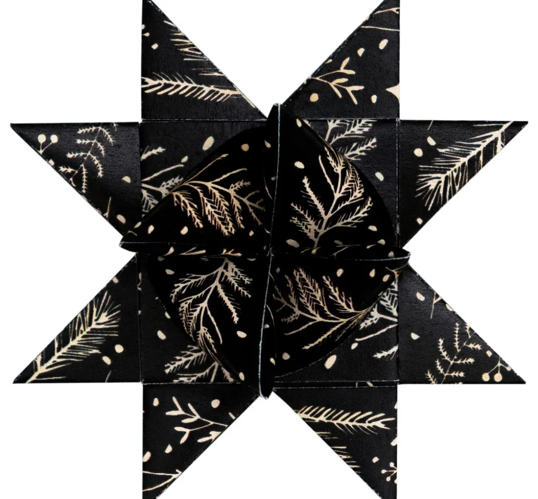 Rico Design Origami & Papier Falten|Papierstreifen>Fröbelsterne "Nostalgic Christmas"