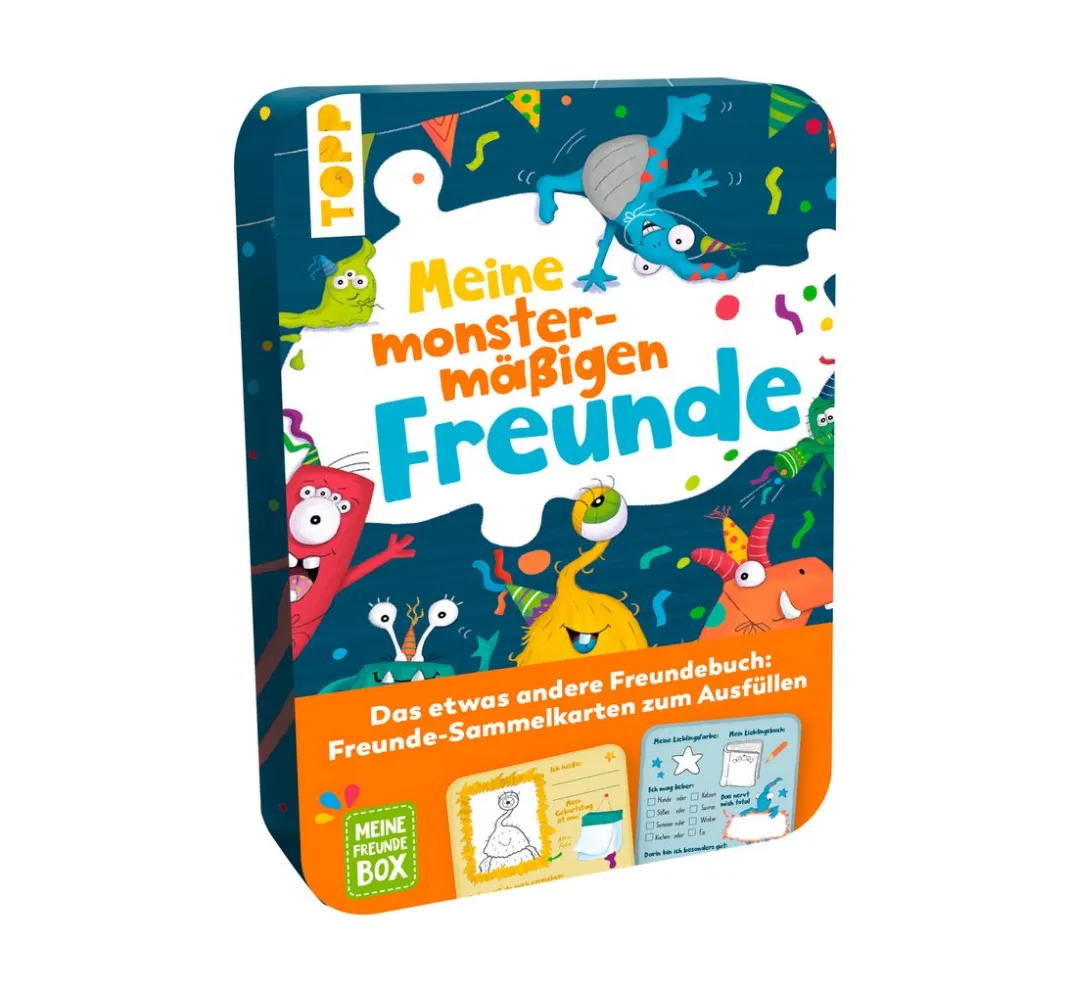 Kinder Topp Kinderbücher>Freundebuch "Meine monstermäßigen Freunde"