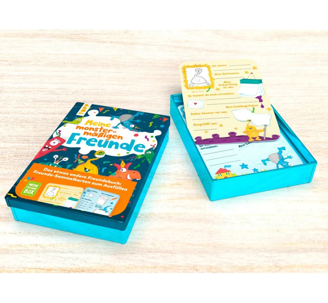 Kinder Topp Kinderbücher>Freundebuch "Meine monstermäßigen Freunde"