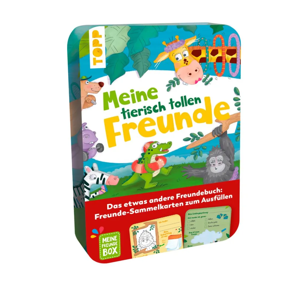 Kinder Topp Kinderbücher>Freundebuch "Meine tierisch tollen Freunde"