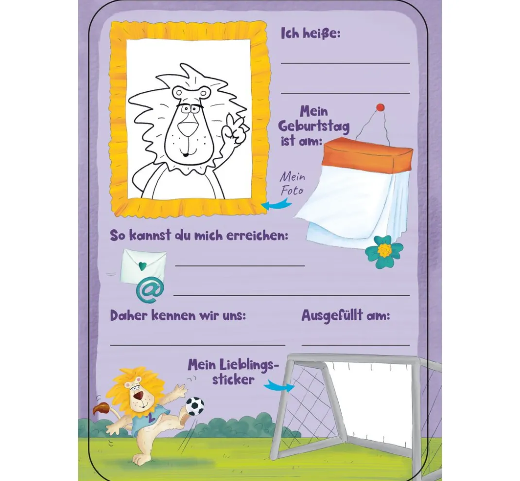 Kinder Topp Kinderbücher>Freundebuch "Meine tierisch tollen Freunde"