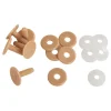 GLOREX Kuschel- & Wärmetiere>Gelenkscheiben-Set für Bären, 5 x 20 mm