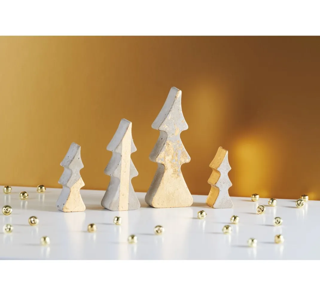 Rayher Gießformen>Gießform "4 Tannenbäume", ca. 8-16 cm