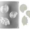 GLOREX Seifen-Design|Gießformen>Gießform "Muschel-Trio"