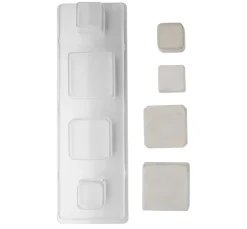 Rayher Seifen-Design|Gießformen>Gießform "Quadrate", 4-tlg.