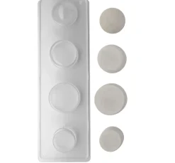 Rayher Seifen-Design|Gießformen>Gießform "Rund", 4-tlg.