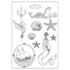 Stamperia Gießformen>Gießform "Songs of the Sea - Mermaid"