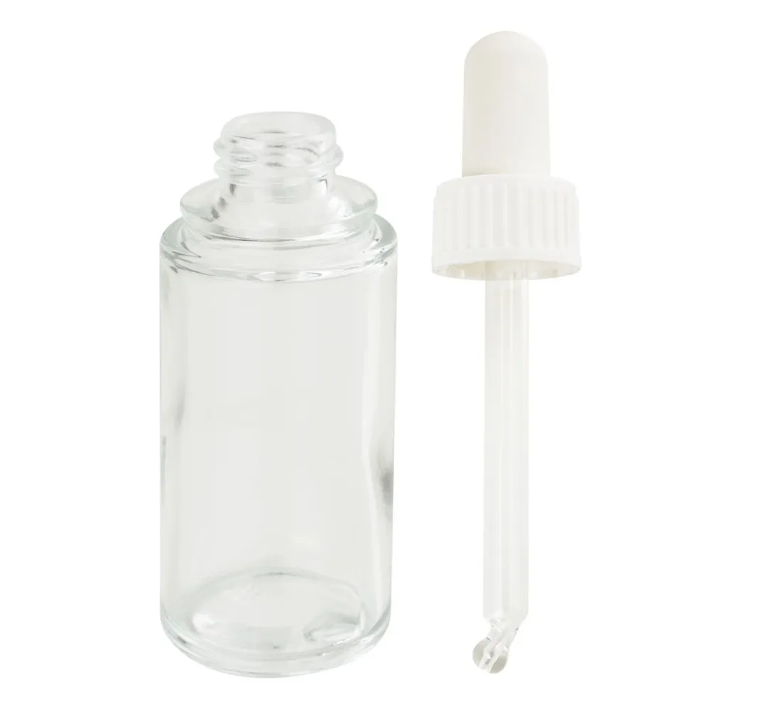 VBS Seidenmalerei|Leerliner & Pipetten>Glasflasche mit Pipette