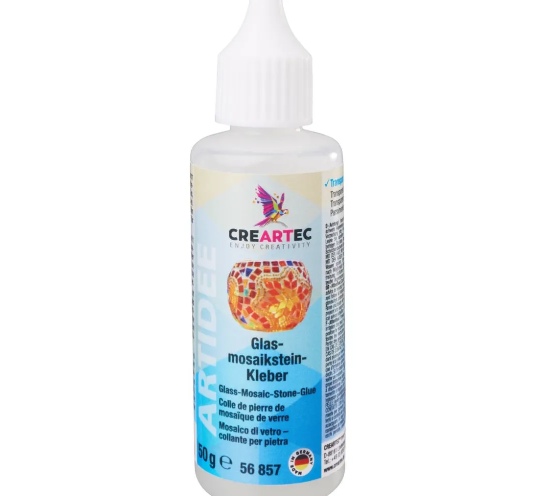 CREARTEC Mosaik Basteln|Klebstoffe>Glasmosaikkleber, 50ml