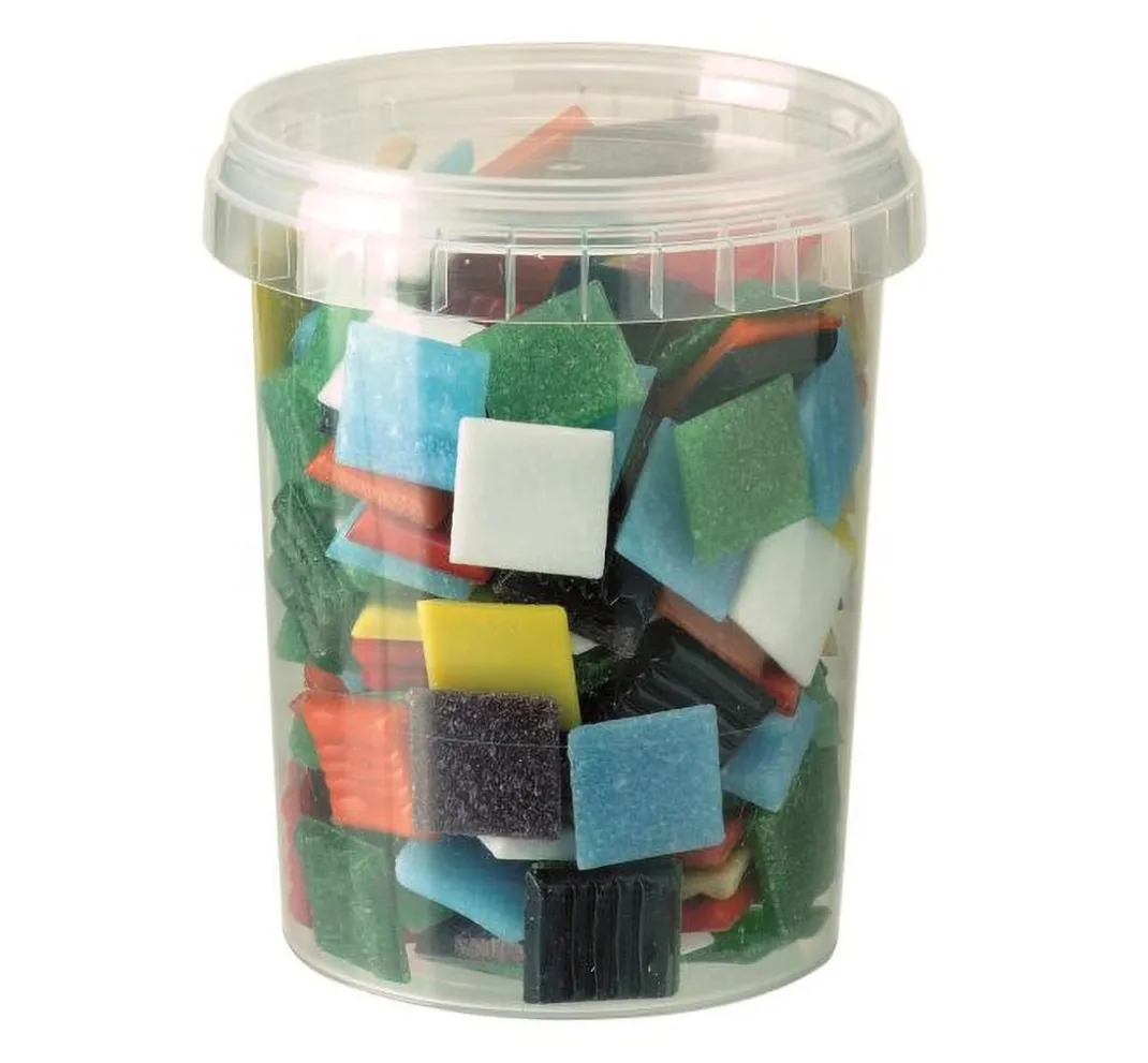 GLOREX Mosaik Basteln>Glas-Mosaiksteine "Multicolor"