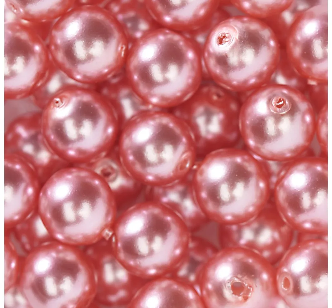 PRACHT Perlensterne|Glasperlen>Glaswachsperlen, Ø 6 mm, 55 Stück