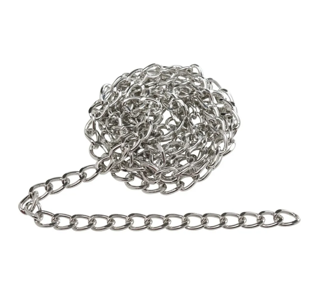 PRACHT Ketten>Gliederkette, 1 m, Aluminium, ca. B 6 x H 9 mm
