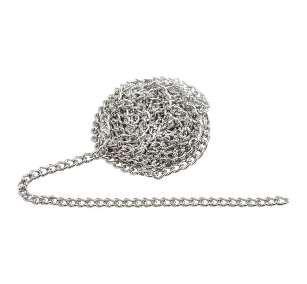 PRACHT Ketten>Gliederkette, 1 m, Aluminium, ca. B 3 x H 4 mm